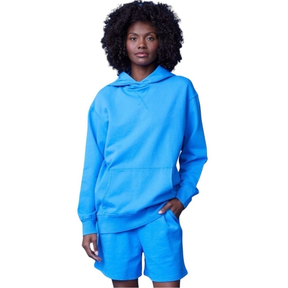 * SOLD * MONROW 90's Classic Hoody in Cerulean